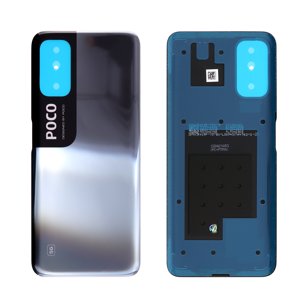 matshop.gr - XIAOMI POCO M3 PRO BATTERY COVER BLACK 3P OR