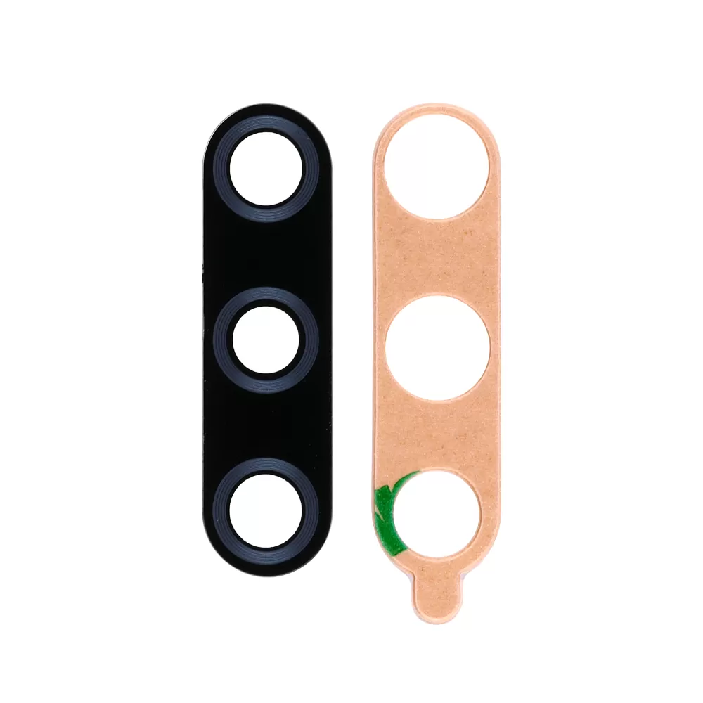 matshop.gr - HUAWEI Y6P CAMERA LENS BLACK + 3M STICKER 3P OR