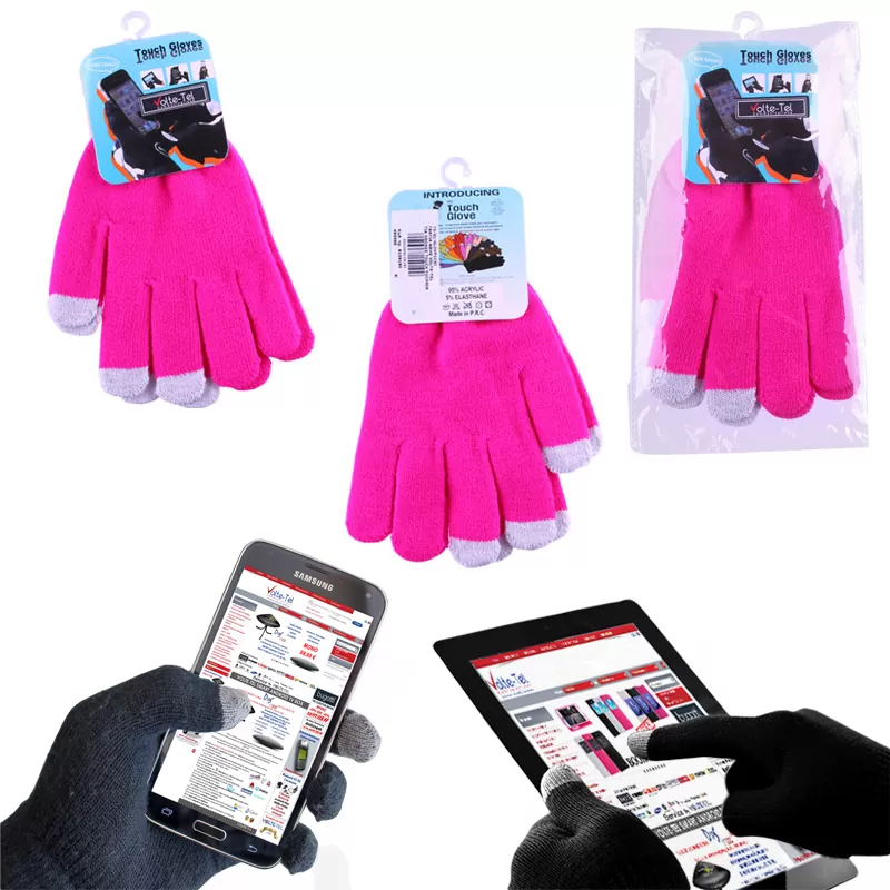 matshop.gr - ΓΑΝΤΙΑ ΑΦΗΣ ΓΙΑ ΟΘΟΝΕΣ TOUCH FUCHSIA VOLTE-TEL