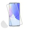 matshop.gr - IDOL 1991 TEMPERED GLASS HUAWEI NOVA 9 6.57" 9H 0.30mm 3D FULL GLUE SEMI CURVED FINGER UNLOCK BLACK + SQUEEZY CARD