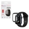 matshop.gr - VOLTE-TEL TEMPERED GLASS APPLE WATCH 41mm 1.69" 9H 0.30mm PC EDGE COVER WITH KEY 3D FULL GLUE FULL COVER WHITE