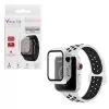 matshop.gr - VOLTE-TEL TEMPERED GLASS APPLE WATCH 44mm 1.78" 9H 0.30mm PC EDGE COVER WITH KEY 3D FULL GLUE FULL COVER WHITE