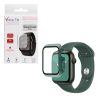 matshop.gr - VOLTE-TEL TEMPERED GLASS APPLE WATCH 44mm 1.78" 9H 0.30mm PC EDGE COVER WITH KEY 3D FULL GLUE FULL COVER KHAKI