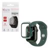 matshop.gr - VOLTE-TEL TEMPERED GLASS APPLE WATCH 45mm 1.78" 9H 0.30mm PC EDGE COVER WITH KEY 3D FULL GLUE FULL COVER KHAKI