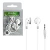 matshop.gr - HANDS FREE MP4 WHITE STEREO JACK 3.5mm (100cm)