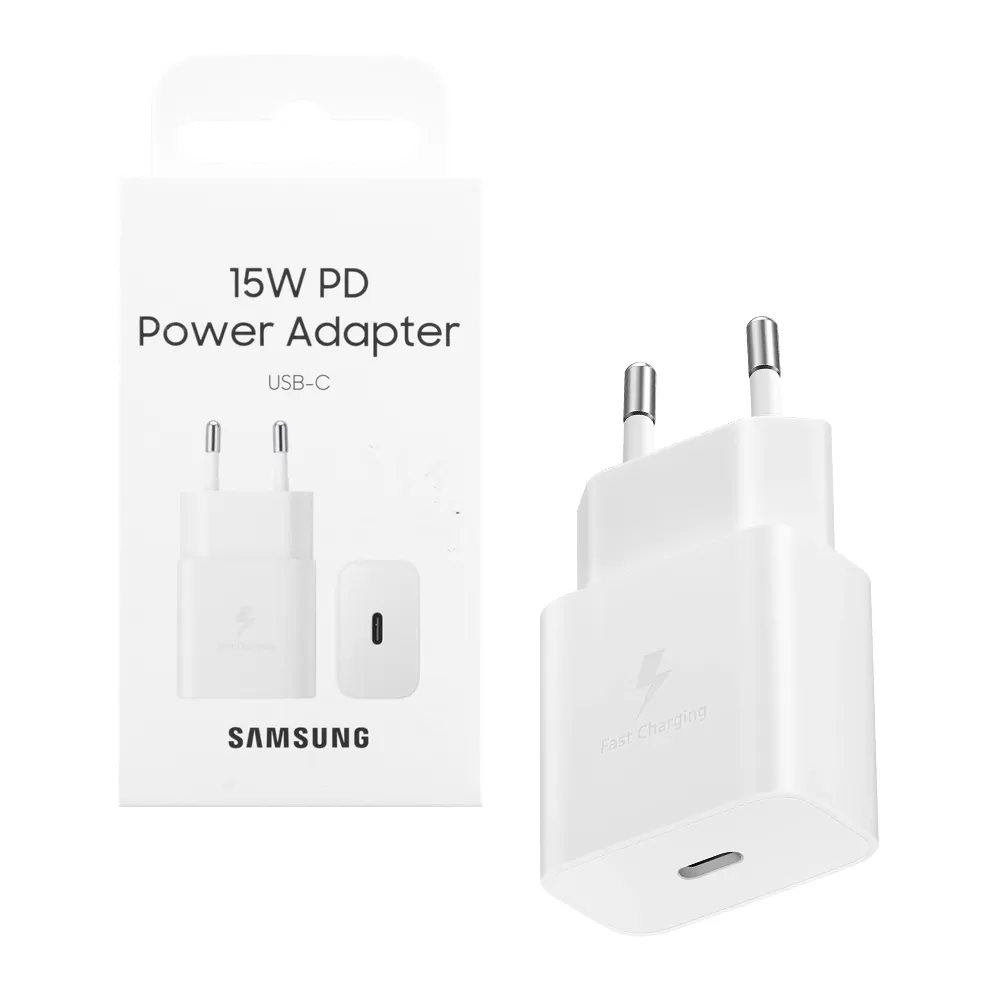 matshop.gr - TRAVEL SAMSUNG EP-T1510NWEGEU TYPE C 5V 2A 15W FAST CHARGE WHITE PACKING OR