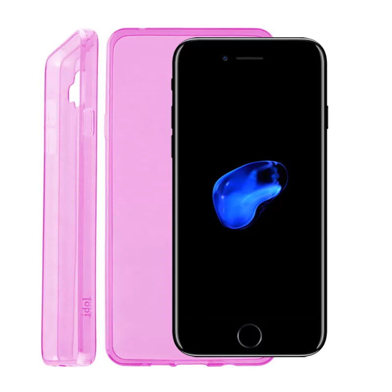 matshop.gr - IDOL 1991 ΘΗΚΗ IPHONE SE 2022/IPHONE SE 2020/IPHONE 8/7 4.7" ULTRA THIN TPU 0.3mm ΔΙΑΦΑΝΗ ΡΟΖ