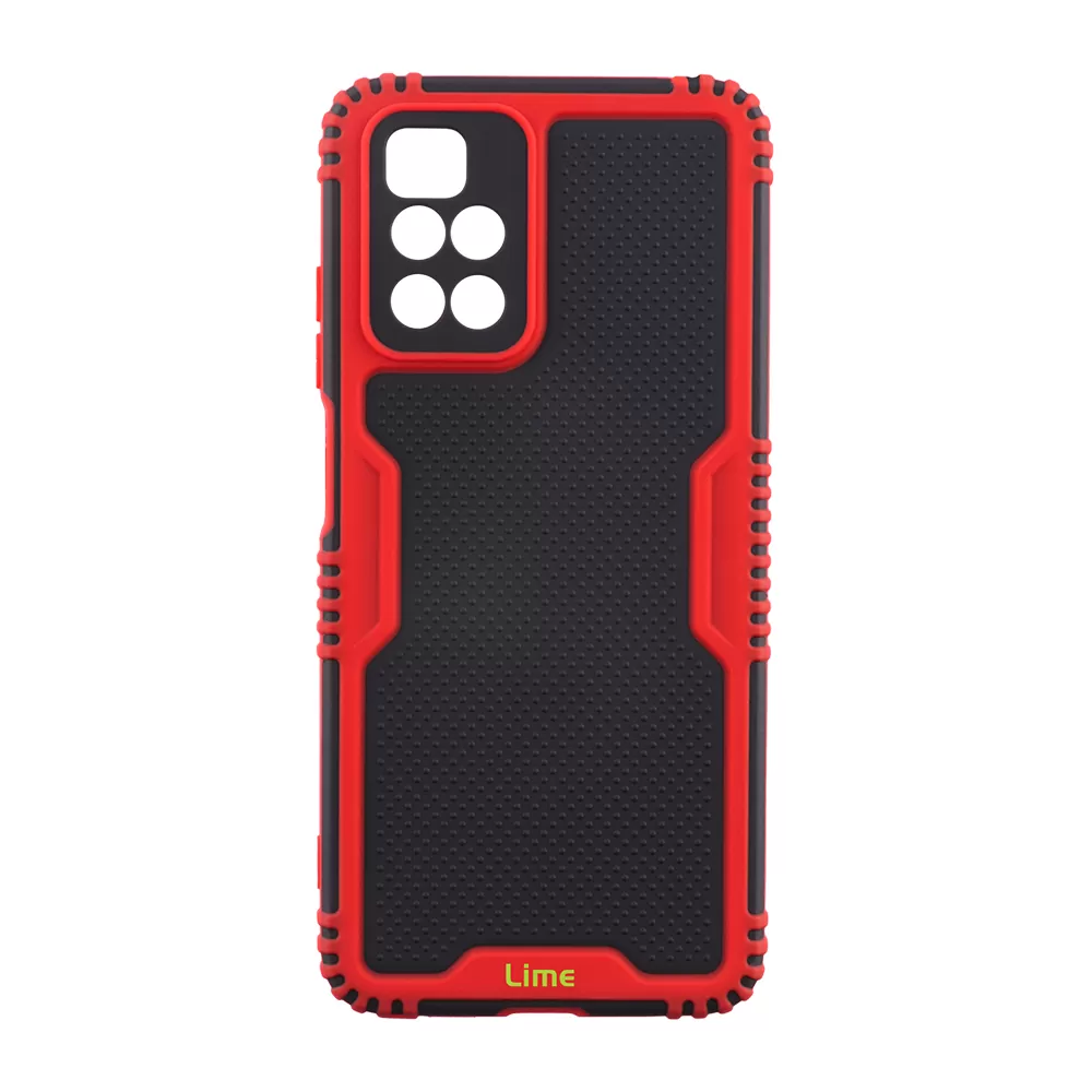 matshop.gr - LIME ΘΗΚΗ XIAOMI REDMI 10/REDMI 10 2022 6.5" ARMADILLO FULL CAMERA PROTECTION RED