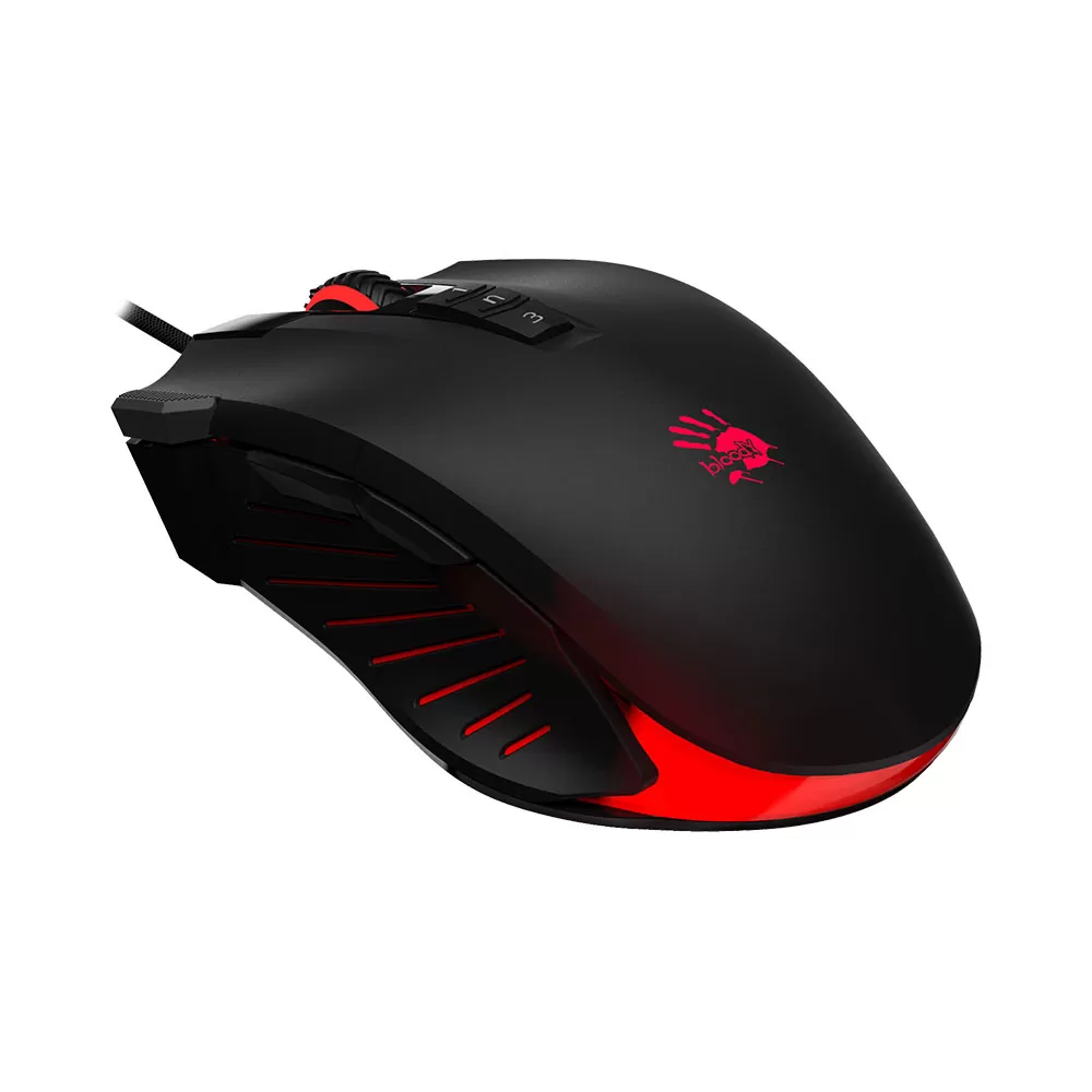 matshop.gr - BLOODY ΕΝΣΥΡΜΑΤΟ ΠΟΝΤΙΚΙ V9M ΜΕ ΕΞΤΡΑ 3 ΚΟΥΜΠΙΑ USB X'GLIDE GAMING MOUSE 4,000 CPI NON-ACTIVATED BLACK GR
