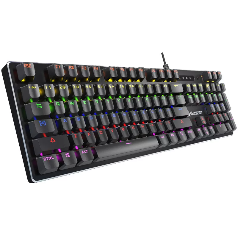matshop.gr - BLOODY ΕΝΣΥΡΜΑΤΟ ΠΛΗΚΤΡΟΛΟΓΙΟ Η/Υ USB OPTICAL FULL LIGHT STRIKE B760 EN/GR GAMING KEYBOARD GREY GR