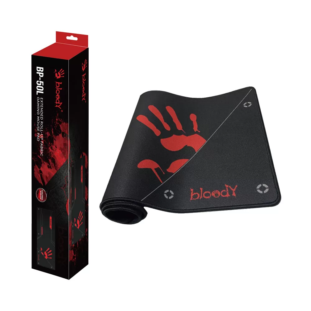 matshop.gr - BLOODY GAMING MOUSE PAD BP-50L 750X300X3mm BLACK GR