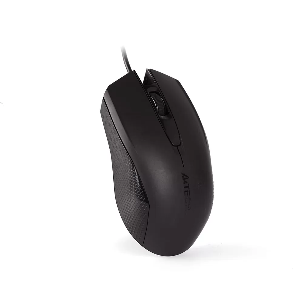 matshop.gr - A4 TECH ΕΝΣΥΡΜΑΤΟ ΠΟΝΤΙΚΙ OP-760 WIRED MOUSE 1200 DPI BLACK GR