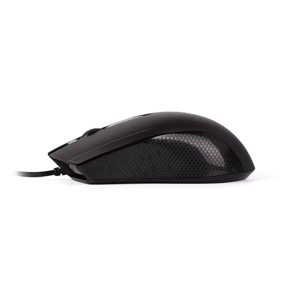 matshop.gr - A4 TECH ΕΝΣΥΡΜΑΤΟ ΠΟΝΤΙΚΙ OP-760 WIRED MOUSE 1200 DPI BLACK GR