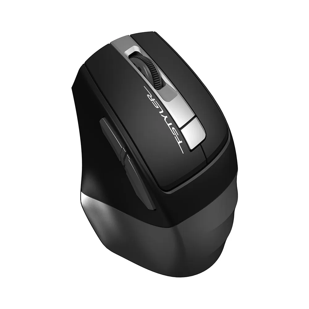 matshop.gr - A4 TECH FSTYLER ΑΣΥΡΜΑΤΟ ΠΟΝΤΙΚΙ FG12S WIRELESS 2.4G MOUSE 1200 DPI ΑΘΟΡΥΒΟ CLICK BLACK GR