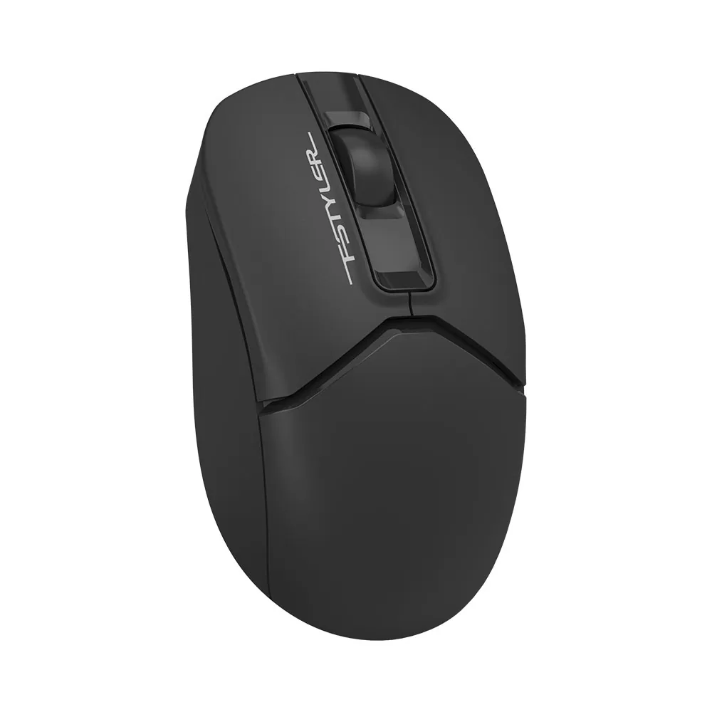 matshop.gr - A4 TECH FSTYLER ΑΣΥΡΜΑΤΟ ΠΟΝΤΙΚΙ FG12S WIRELESS 2.4G MOUSE 1200 DPI ΑΘΟΡΥΒΟ CLICK BLACK GR