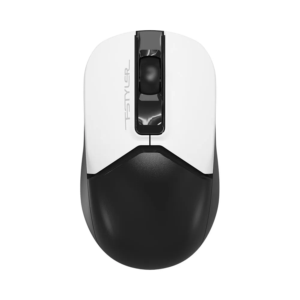 matshop.gr - A4 TECH FSTYLER ΑΣΥΡΜΑΤΟ ΠΟΝΤΙΚΙ FG12S WIRELESS 2.4G MOUSE 1200 DPI ΑΘΟΡΥΒΟ CLICK BLACK GR