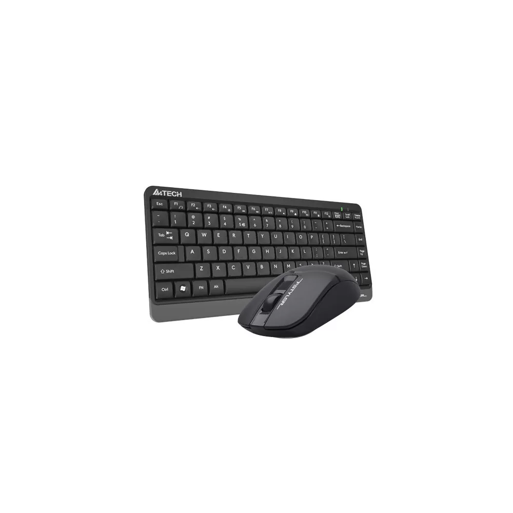 matshop.gr - A4 TECH FSTYLER COMBO FG1112S ΑΣΥΡΜΑΤΟ ΠΛΗΚΤΡΟΛΟΓΙΟ Η/Υ USB FGK-11 EN/GR + ΑΣΥΡΜΑΤΟ ΠΟΝΤΙΚΙ FG12S ΑΘΟΡΥΒΟ CLICK BLACK GR