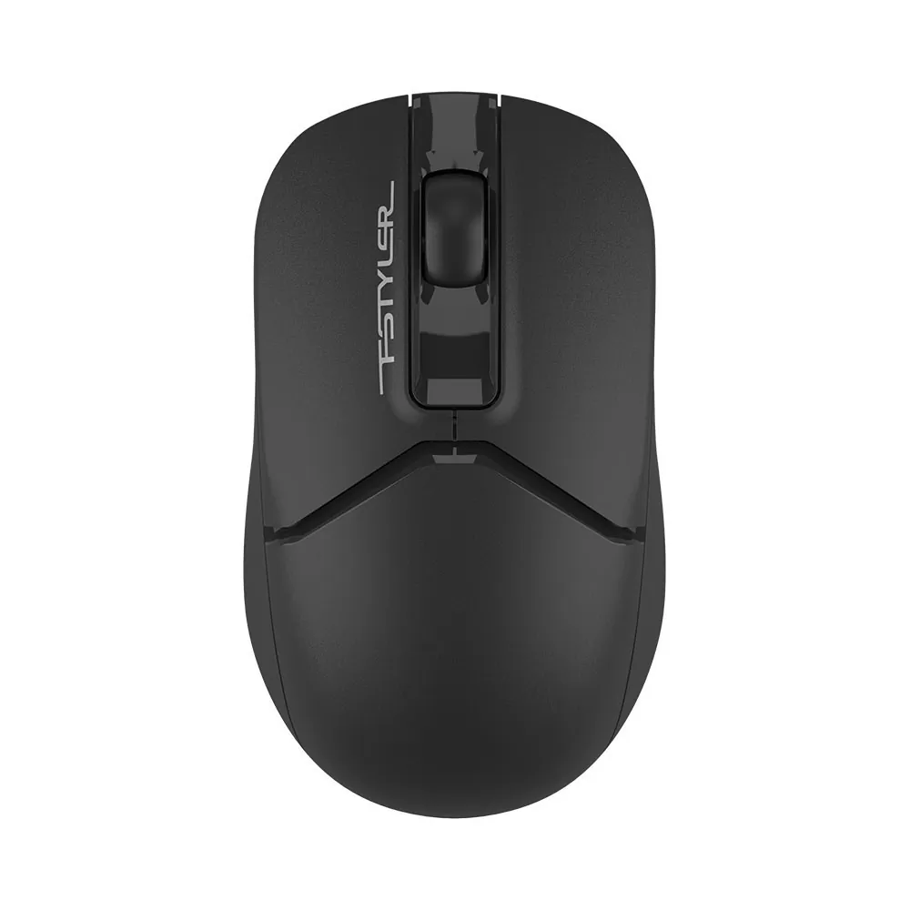 matshop.gr - A4 TECH FSTYLER BLUETOOTH/ΑΣΥΡΜΑΤΟ ΠΟΝΤΙΚΙ FB12S WIRELESS 2.4G MOUSE 1200 DPI ΑΘΟΡΥΒΟ CLICK BLACK GR