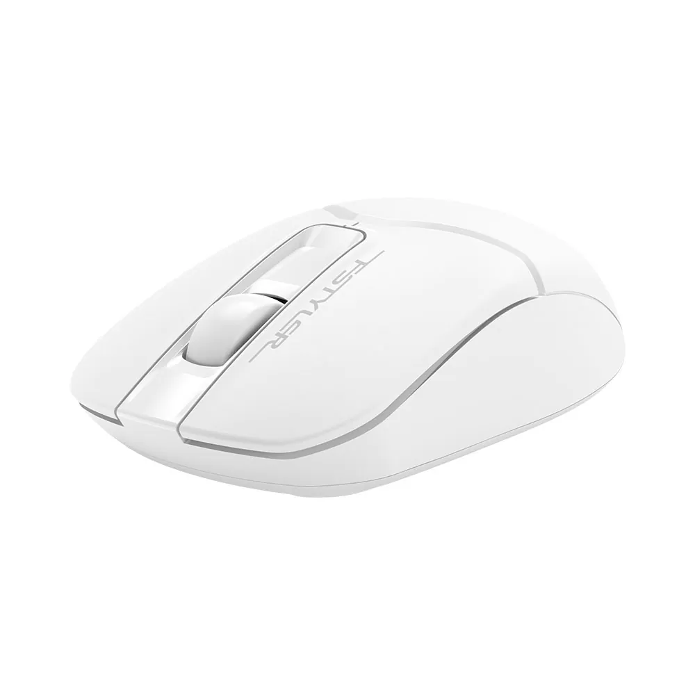 matshop.gr - A4 TECH FSTYLER BLUETOOTH/ΑΣΥΡΜΑΤΟ ΠΟΝΤΙΚΙ FB12S WIRELESS 2.4G MOUSE 1200 DPI ΑΘΟΡΥΒΟ CLICK WHITE GR