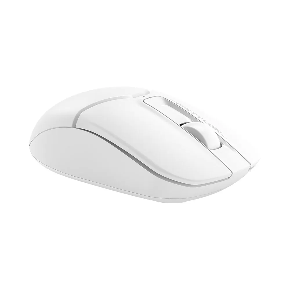 matshop.gr - A4 TECH FSTYLER BLUETOOTH/ΑΣΥΡΜΑΤΟ ΠΟΝΤΙΚΙ FB12S WIRELESS 2.4G MOUSE 1200 DPI ΑΘΟΡΥΒΟ CLICK WHITE GR