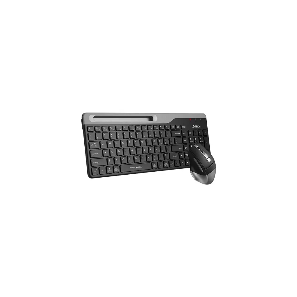 matshop.gr - A4 TECH FSTYLER COMBO FB2535C BLUETOOTH/ΑΣΥΡΜΑΤΟ ΠΛΗΚΤΡΟΛΟΓΙΟ Η/Υ FBK25 EN/GR + BLUETOOTH/ΑΣΥΡΜΑΤΟ ΠΟΝΤΙΚΙ FB35S GREY GR