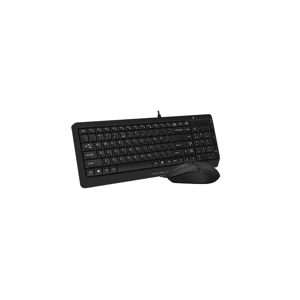 matshop.gr - A4 TECH FSTYLER COMBO F1512S ΕΝΣΥΡΜΑΤΟ ΠΛΗΚΤΡΟΛΟΓΙΟ Η/Υ USB FK15 EN/GR + ΕΝΣΥΡΜΑΤΟ ΠΟΝΤΙΚΙ FM12S WHITE GR