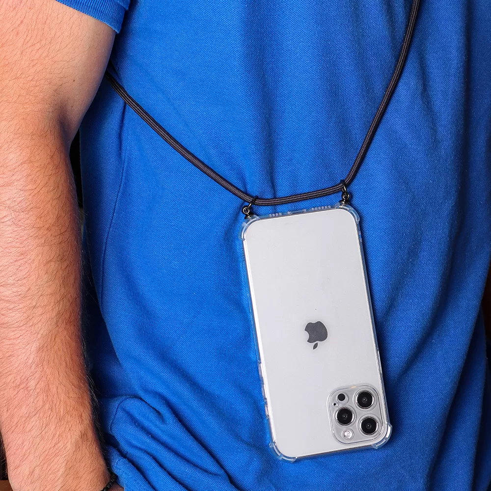 matshop.gr - IDOL 1991 ΘΗΚΗ IPHONE 14 PLUS 6.7" ANTISHOCK AIR TPU WITH STRAP CAMERA GUARD ΔΙΑΦΑΝΗ