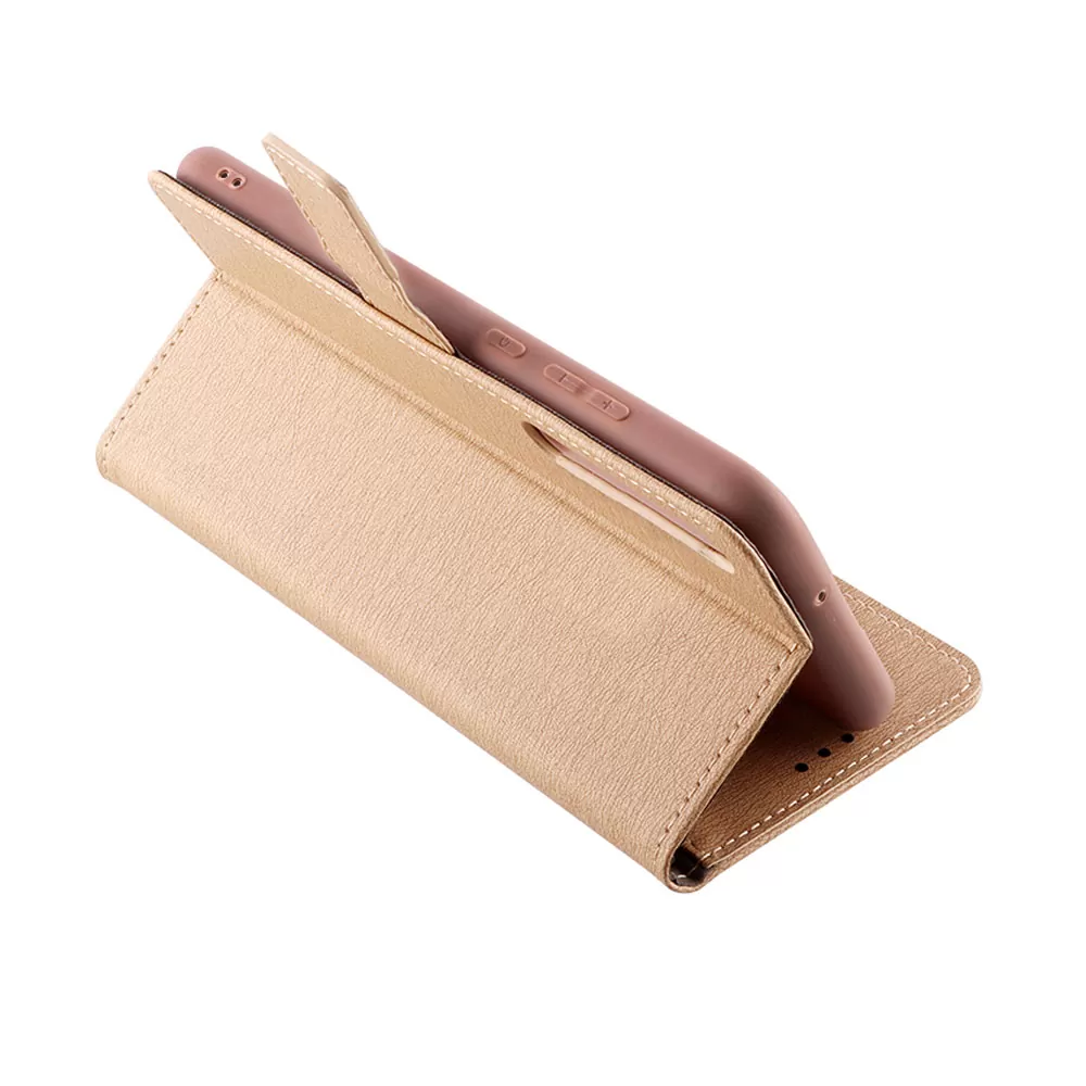 matshop.gr - VOLTE-TEL ΘΗΚΗ TCL 30/30 5G/30+ 6.7" ALLURE MAGNET BOOK STAND CLIP GOLD