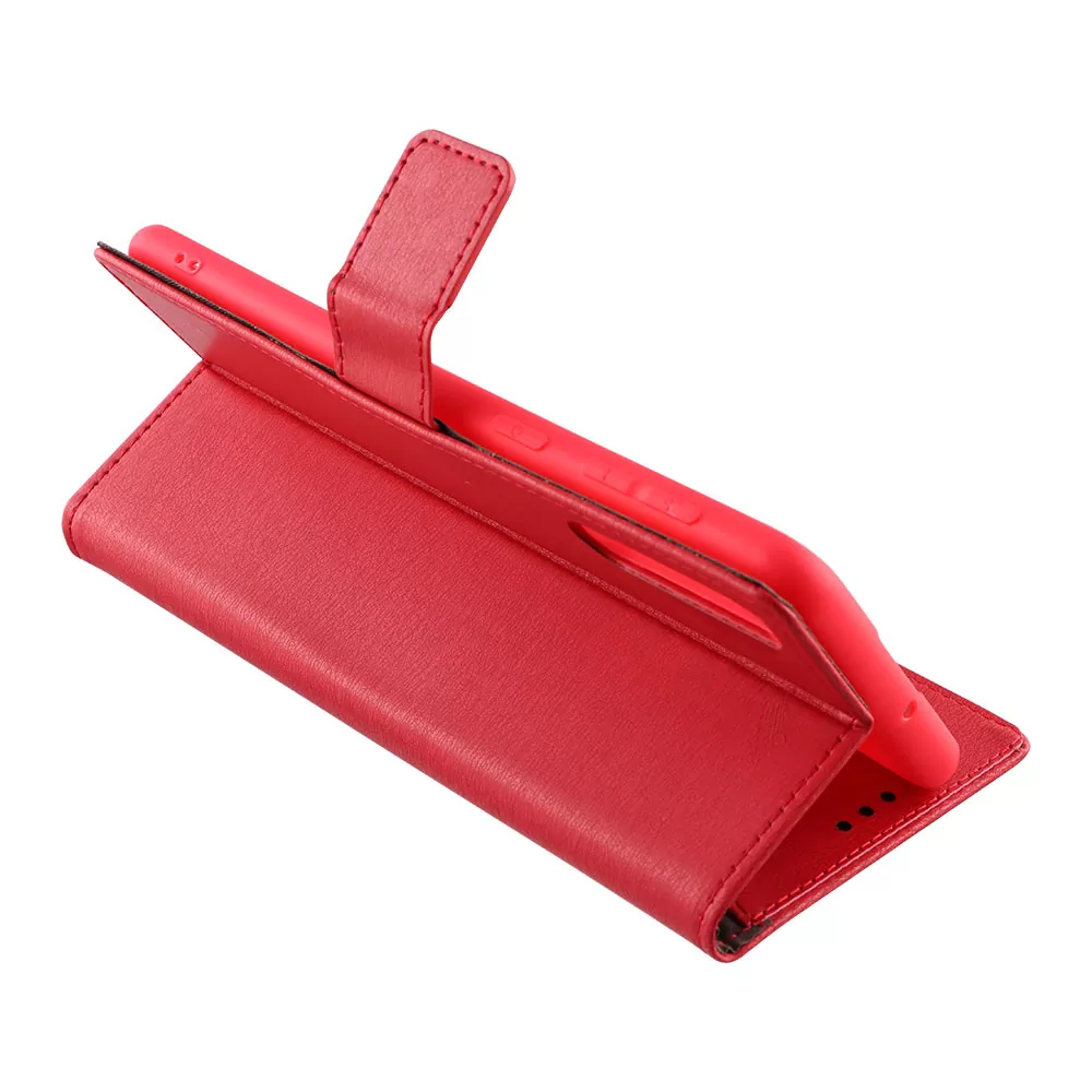 matshop.gr - VOLTE-TEL ΘΗΚΗ TCL 30/30 5G/30+ 6.7" ALLURE MAGNET BOOK STAND CLIP RED
