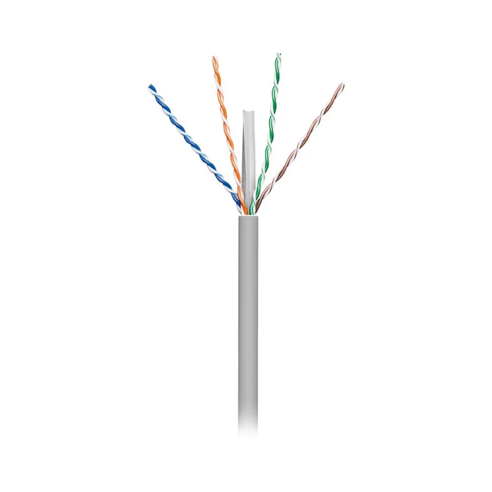 matshop.gr - HYPER-FIX ΚΑΛΩΔΙΟ ΔΙΚΤΥΟΥ UTP CAT-6 CCA 24/7 STRANDED 5.8mm PVC ΡΟΛΟ 100m 250MHz 100Ω ECA_CPR/CE/SOHO PASS 40m FLUKE TEST ΓΚΡΙ