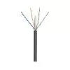 matshop.gr - HYPER-FIX ΚΑΛΩΔΙΟ ΔΙΚΤΥΟΥ UTP CAT-6 CCA 23/1 SOLID 5.8mm PET ΕΞΩΤ.ΧΩΡΩΝ ΡΟΛΟ 100m 250MHz 100Ω CE/SOHO PASS 70m FLUKE TEST ΜΑΥΡΟ
