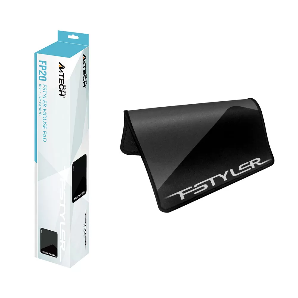 matshop.gr - A4 TECH FSTYLER MOUSE PAD FP20 ΑΔΙΑΒΡΟΧΟ 250X200X2mm BLACK GR