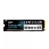 matshop.gr - SILICON POWER ACE A60 SSD PCIe GEN 3x4 NVMe 1.3 SLC 512GB M.2 HMB - DRAM Max 2200/1600 Mb/s
