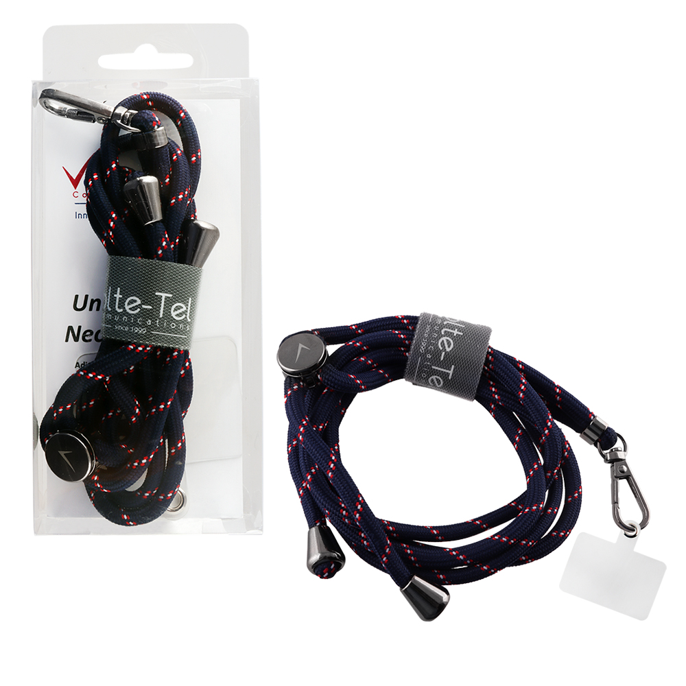 matshop.gr - VOLTE-TEL NECK STRAP - ΛΟΥΡΑΚΙ ΛΑΙΜΟΥ ΓΙΑ ΘΗΚΕΣ ΜΠΛΕ ΜΕ ΡΙΓΕΣ ΑΣΠΡΕΣ ΚΑΙ ΚΟΚΚΙΝΕΣ VT05