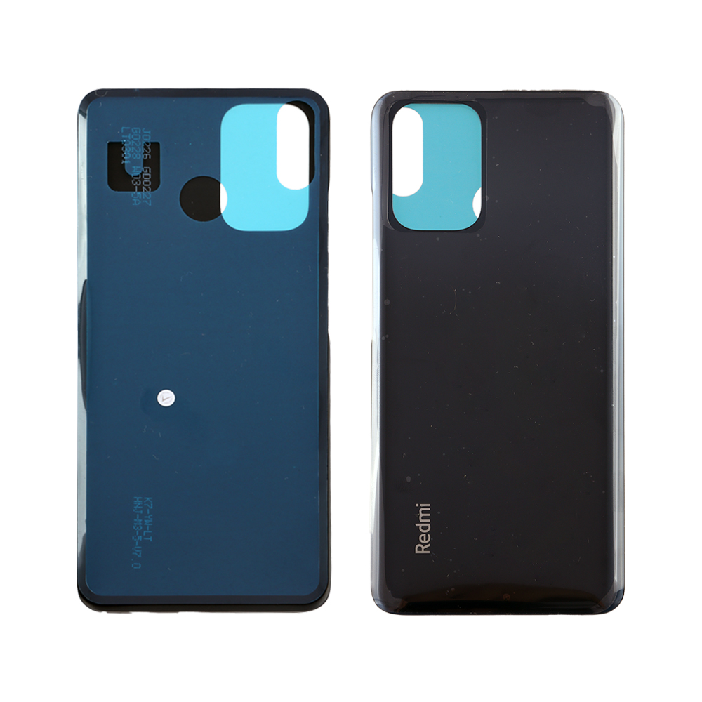 matshop.gr - XIAOMI REDMI NOTE 10 4G BATTERY COVER ΜΕ ΑΥΤΟΚΟΛΛΗΤΗ ΤΑΙΝΙΑ ΑΔΙΑΒΡΟΧΟΠΟΙΗΣΗΣ BLACK