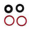 matshop.gr - IPHONE 13/13 MINI CAMERA LENS + RINGS SET 2 PCS RED 3P OR