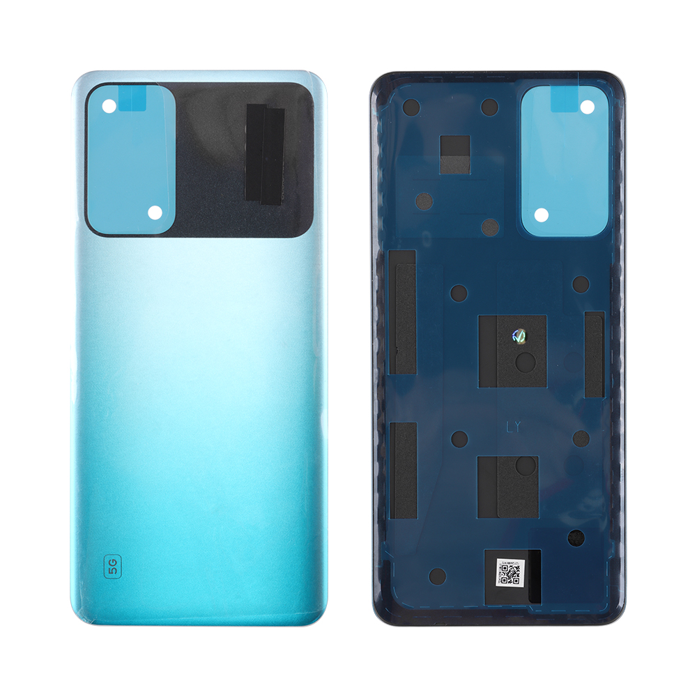 matshop.gr - XIAOMI POCO M4 PRO BATTERY COVER ΜΕ ΑΥΤΟΚΟΛΛΗΤΗ ΤΑΙΝΙΑ ΑΔΙΑΒΡΟΧΟΠΟΙΗΣΗΣ BLUE