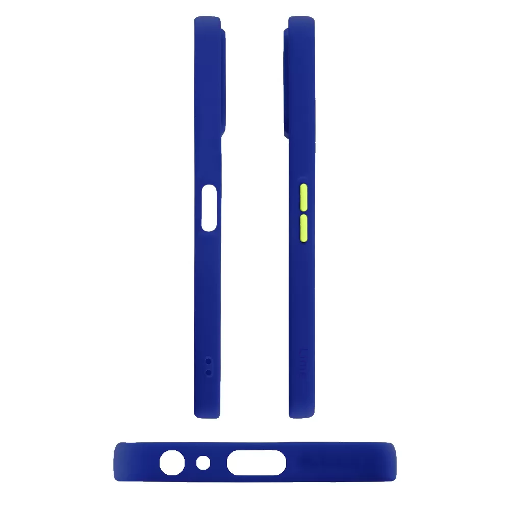 matshop.gr - LIME ΘΗΚΗ REALME C31 6.5" HARDSHELL FUSION FULL CAMERA PROTECTION BLUE WITH YELLOW KEYS