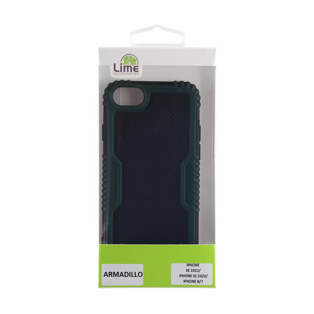 matshop.gr - LIME ΘΗΚΗ IPHONE SE 2022/IPHONE SE 2020/IPHONE 8/7 4.7" ARMADILLO FULL CAMERA PROTECTION GREEN