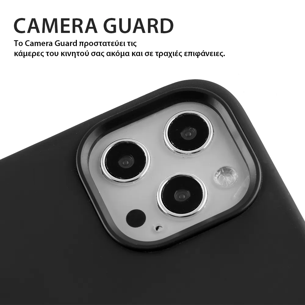 matshop.gr - IDOL 1991 ΘΗΚΗ IPHONE 14 6.1" VELVET ELITE TPU 4 SIDE CAMERA GUARD GREEN