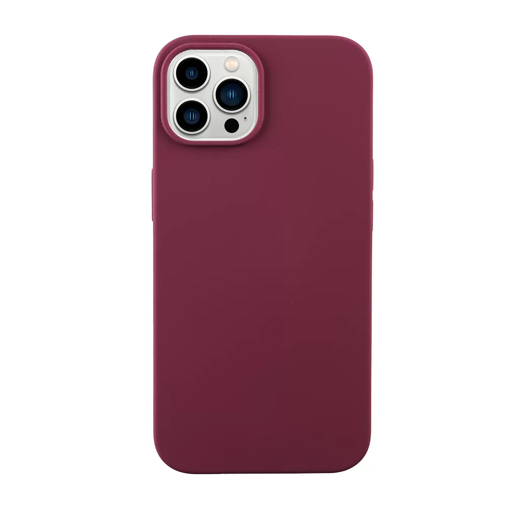 matshop.gr - IDOL 1991 ΘΗΚΗ IPHONE 14 6.1" VELVET ELITE TPU 4 SIDE CAMERA GUARD BURGUNDY