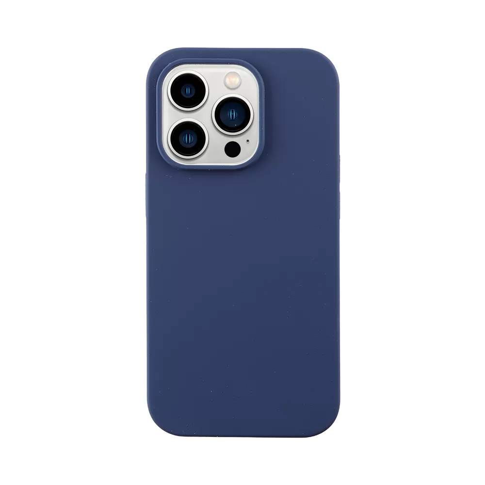 matshop.gr - IDOL 1991 ΘΗΚΗ IPHONE 14 PRO 6.1" VELVET ELITE TPU 4 SIDE CAMERA GUARD BLUE
