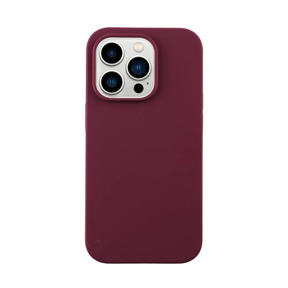 matshop.gr - IDOL 1991 ΘΗΚΗ IPHONE 14 PRO 6.1" VELVET ELITE TPU 4 SIDE CAMERA GUARD BURGUNDY