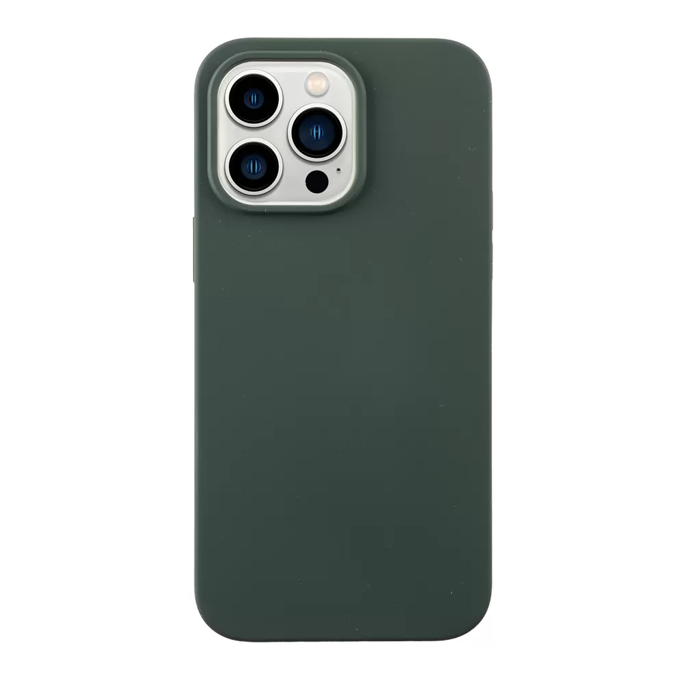 matshop.gr - IDOL 1991 ΘΗΚΗ IPHONE 14 PRO MAX 6.7" VELVET ELITE TPU 4 SIDE CAMERA GUARD GREEN