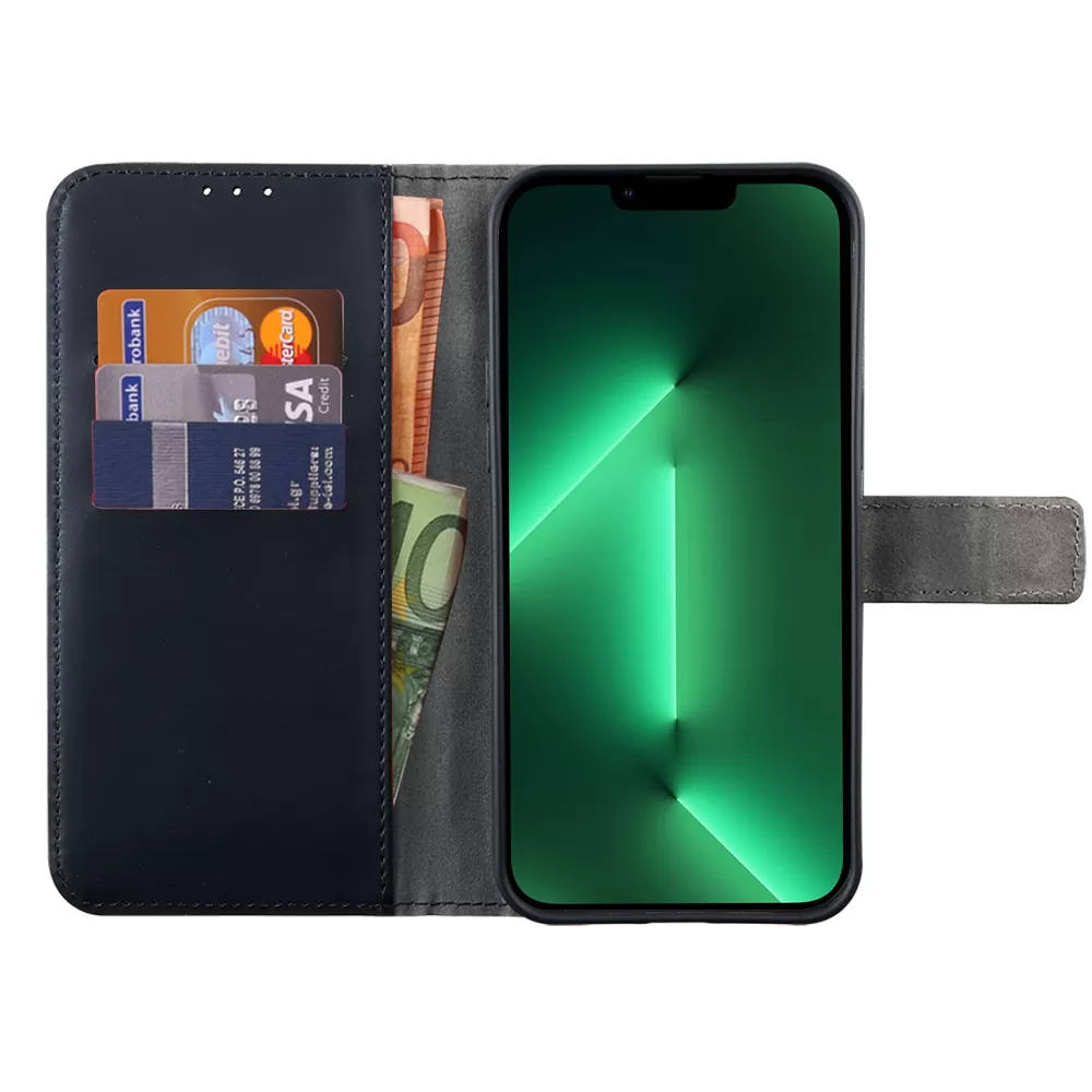 matshop.gr - VOLTE-TEL ΘΗΚΗ IPHONE 14 PRO MAX 6.7" ALLURE MAGNET BOOK STAND CLIP BLACK