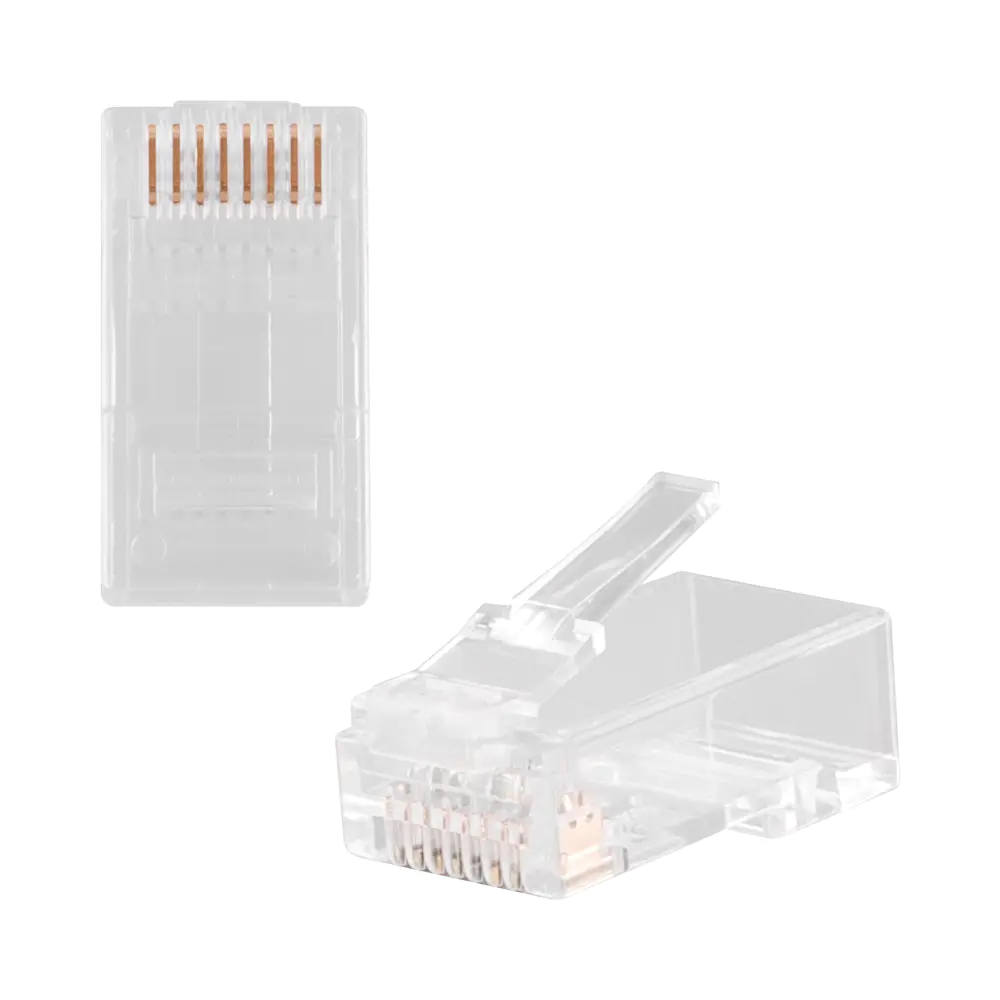 matshop.gr - VOLTE-TEL ΦΙΣ ΤΗΛΕΦΩΝΙΚΗΣ ΓΡΑΜΜΗΣ / ΔΙΚΤΥΟΥ RJ45 8P8C UTP CAT C6A MALE 6+2 PIN ΓΙΑ ΣΤΡΟΓΓΥΛΑ ΚΑΛΩΔΙΑ