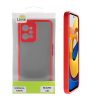 matshop.gr - LIME ΘΗΚΗ REALME C31 6.5" HARDSHELL FUSION FULL CAMERA PROTECTION RED WITH BLACK KEYS