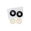 matshop.gr - SAMSUNG A03 A035 CAMERA LENS + 3M STICKER SET 2 PCS BLACK 3P OR