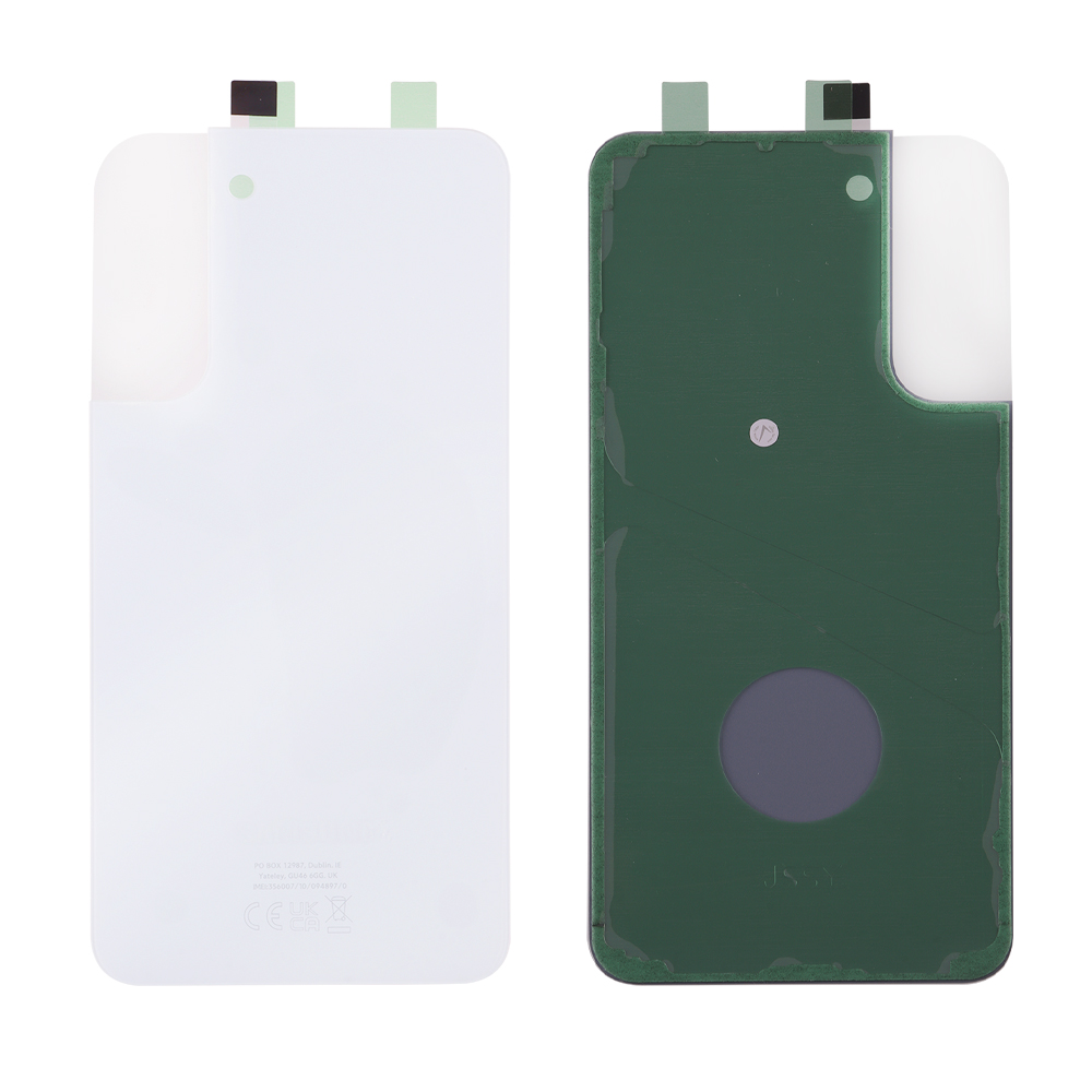 matshop.gr - SAMSUNG S22 PLUS 5G S906 BATTERY COVER ΜΕ ΑΥΤΟΚΟΛΛΗΤΗ ΤΑΙΝΙΑ ΑΔΙΑΒΡΟΧΟΠΟΙΗΣΗΣ WHITE