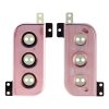 matshop.gr - SAMSUNG S22 5G S901 CAMERA FRAME PINK GOLD GH98-47028D ORIGINAL SERVICE PACK